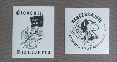 Due adesivi stickers ultras - adesivi,