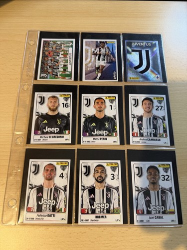 Figurine stickers juventus - figurine,