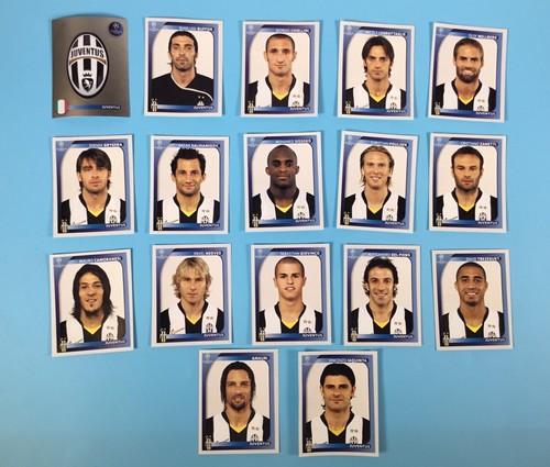 Juventus panini 2008 - panini, uefa