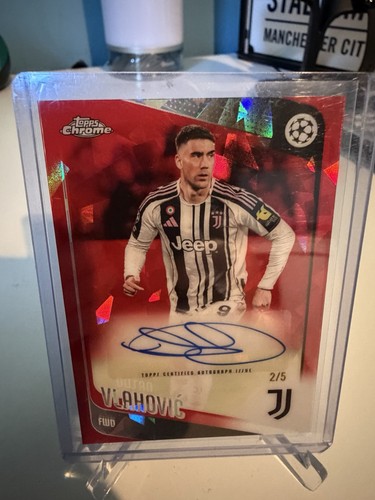 Dusan vlahovic 2025 topps - 2025-26,
