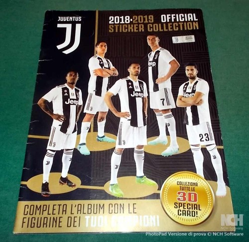 Album figurine juventus - album, di