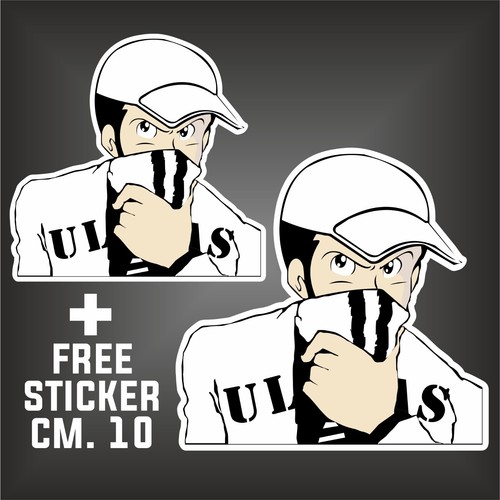 Adesivo lupin juve - , juventus